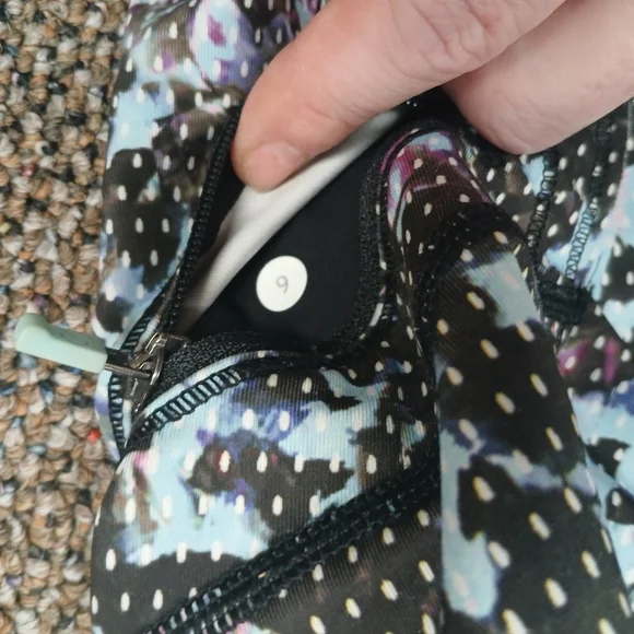 Lululemon EUC Sz 6 Capri Leggings - Picture 2 of 5